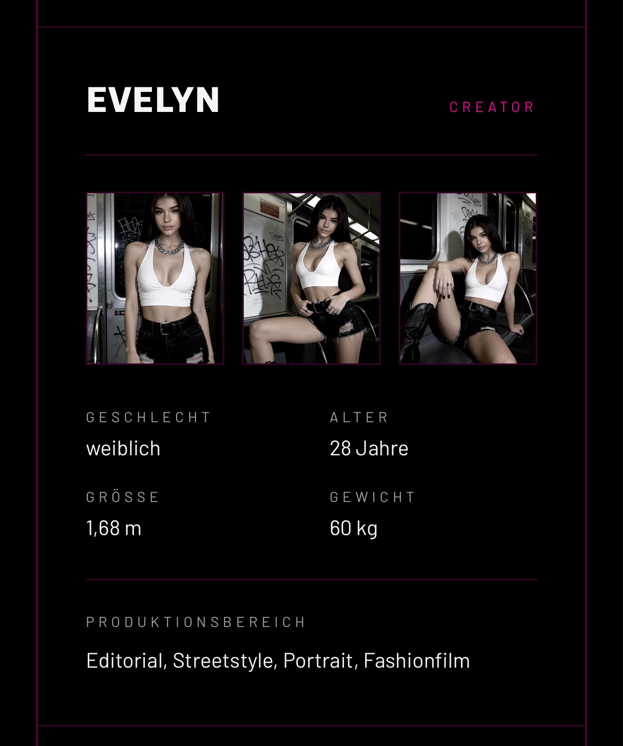 Evelyn — Creator at Sugar Agency